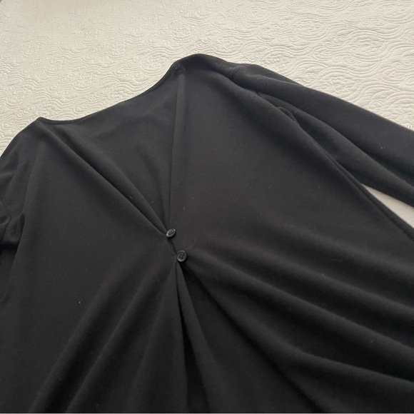 Cable and Gauge Top Scoop Neck 3/4 Length Roll Cuff Sleeve Size Large - Picture 5 of 13